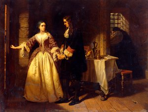 A despedida de Lord William e Lady Rachel Russell em 1683