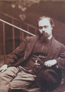 Dante Gabriel Rossetti, fotografado por Lewis Carroll de Charles Lutwidge (1832 98) Dodgson