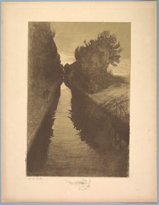 Suíte Paisagem: Paisagem, Placa 1, Nota, Um Peixe, 1892-1893.