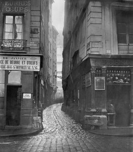 Rue Tirechape, de St. Honore Street, Paris, 1858-78 de Charles Marville