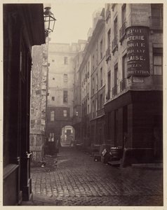«Rue au Lard», Paris de Charles Marville