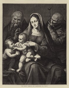 A Sagrada Família, de Leonardo da Vinci