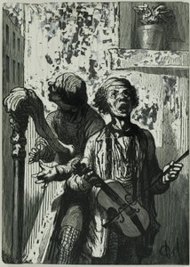 Os cantores de rua de Charles Maurand