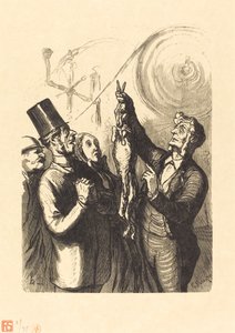 Exposição Mundial: O Fabricante de Chapéus de Feltro de Charles Maurand after Honoré Daumier