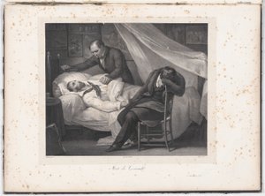 Morte de Gericault de Charles Maurin