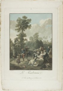 O pandeiro de Charles Melchior Descourtis