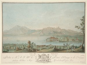 Vista do Schadau ao Lago Thun (depois de Clemente)