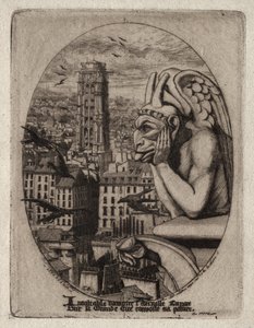 Gravuras de Paris: A Gárgula, 1853.