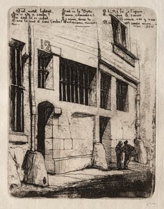 Água-forte de Paris: A Rua dos Bad Boys de Charles Meryon