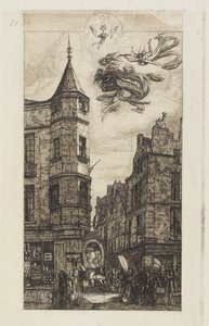 Casa com uma torre, n.º 22 de Charles Meryon