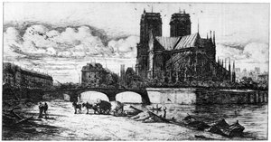 LAbside, c1841-1868 1924 de Charles Meryon