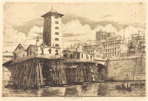 Bomba de Notre Dame, Paris (A bomba de Notre Dame) de Charles Meryon