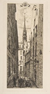 A Rua dos Chantres (Rua dos Chantres, Paris)