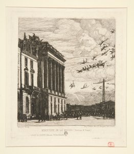 Le Minist?re de la Marine (O Departamento da Marinha) de Charles Meryon