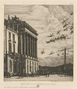 O Ministério da Marinha, Paris (O Almirantado, Paris) de Charles Meryon