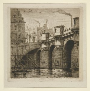 A Pont-Neuf de Charles Meryon