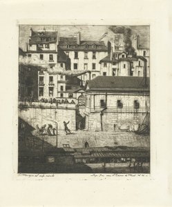 Morgue no Sena em Paris La Morgue Eaux-Fortes sur Paris (título da série)