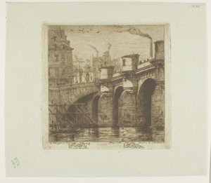 Ponte Neuf, Paris de Charles Meryon