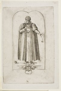 Retrato de François Viéte de Charles Meryon