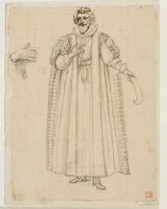 Retrato de François Viéte de Charles Meryon