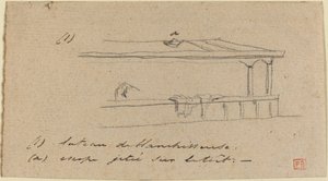 Estudo para "A Pequena Ponte" de Charles Meryon