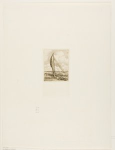 Swift-Sailing Proa, Arquipélago de Mulgrave, Oceania de Charles Meryon