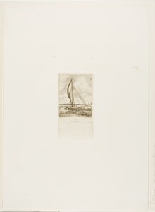 Swift-Sailing Proa, Arquipélago de Mulgrave, Oceania de Charles Meryon