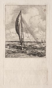 Swift Sailing Proa, Arquipélago de Mulgrave, Oceania de Charles Meryon