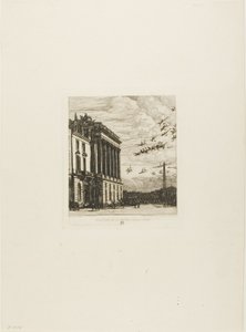 O Almirantado, Paris de Charles Meryon