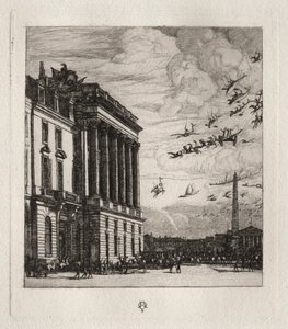 O Almirantado, Paris de Charles Meryon