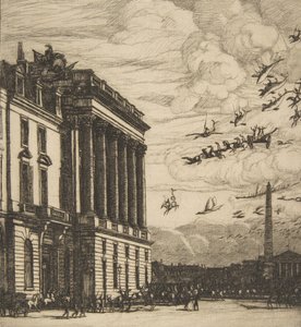O Almirantado, Paris, 1865. de Charles Meryon