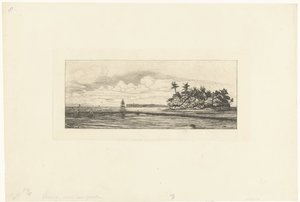 Pescadores perto das ilhas Wallis no Oceano Pacífico
Océanie: Ilots a Uvea (Wallis) peche aux palmes de Charles Meryon