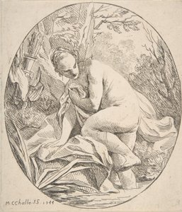 Diana no banho, 1744.