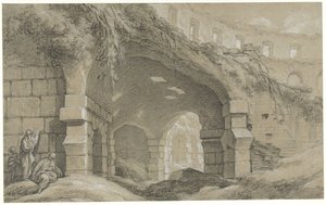 O Coliseu em Roma Vista do Coliseu em Roma