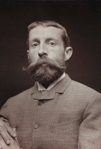 Álbum Artístico e Biográfico, 5º ano, salão 1885; Retrato do artista americano Edwin Lord Weeks (1849-1903)