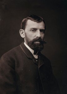 Álbum Artístico e Biográfico, 5º ano, salão 1885; Retrato do pintor francês Victor Gabriel Gilbert (1847-1933)