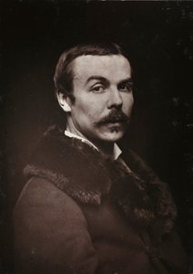 Álbum Artístico e Biográfico, 5º ano, salão 1885; Retrato do pintor francês Albert Bettannier (1851-1932)