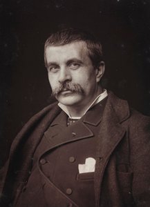 Álbum Artístico e Biográfico, 5º ano, salão 1885; retrato do pintor francês Jean-Jules-Antoine Lecomte de Nouÿ (1842-1923)
