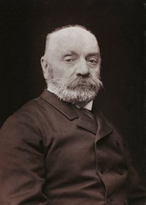 Álbum Artístico e Biográfico, 6º ano, Salão 1885; retrato do pintor francês Baker Gustave Rodolphe (1824-1888)