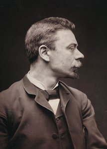 Álbum Artístico e Biográfico, 6º ano, Salão 1885; Retrato do pintor francês Joseph Paul Meslé (1855-1929)