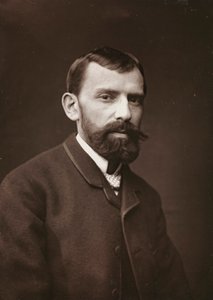 Álbum Artístico e Biográfico, 6º ano, Salão 1885; Retrato do pintor francês Victor Gabriel Gilbert (1847-1933)