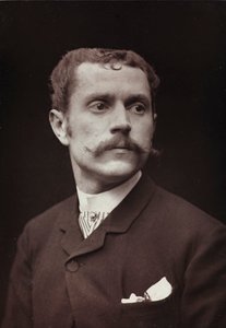 Álbum Artístico e Biográfico, 6º ano, Salão 1885; retrato do artista Louis Fernandez Pelez De Cordova
