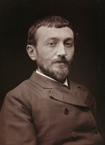 Álbum Artístico e Biográfico, 6º ano, Salão 1885; retrato do pintor Alfred Henry Bramtot