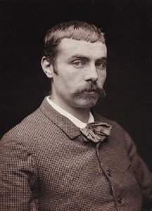 Álbum Artístico e Biográfico, 6º ano, Salão 1885; retrato do pintor Louis Gardette