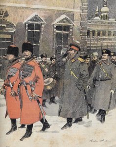 O Imperador (Czar) da Rússia Alexandre III foi ao Santo Ofício em 1 de janeiro de Charles Morel