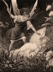 Oberon e Titania - "Sonho da Noite de Verão", Acto II, Cena III de Charles Mottram