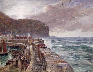 Cais Clovelly de Charles Napier Hemy