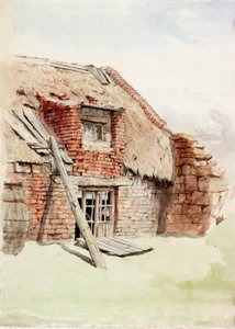 Casa dos Pescadores (bodycolour) de Charles Napier Hemy