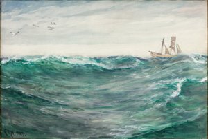 Off Fowey; Vento oeste