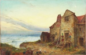 Sombras do por do sol, 1865 de Charles Napier Hemy
